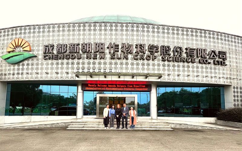巴西國(guó)家植物保護(hù)產(chǎn)品協(xié)會(huì)專家訪問(wèn)新朝陽(yáng)，共探生物農(nóng)業(yè)合作新機(jī)遇